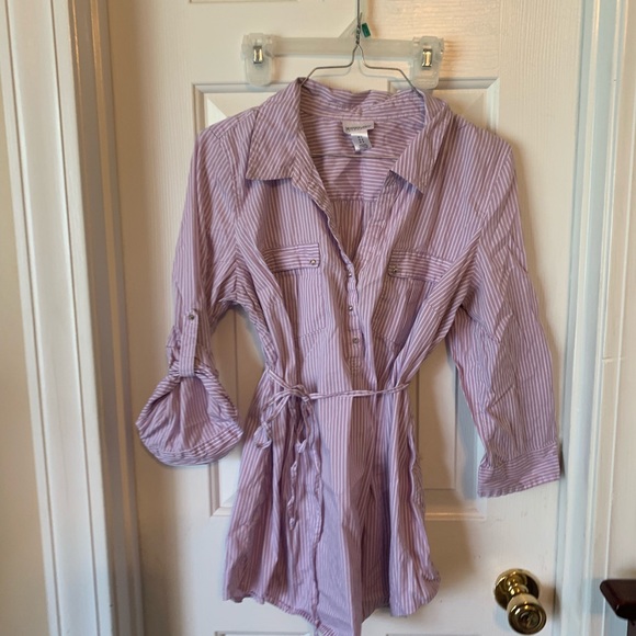 Button down maternity top - Picture 2 of 3